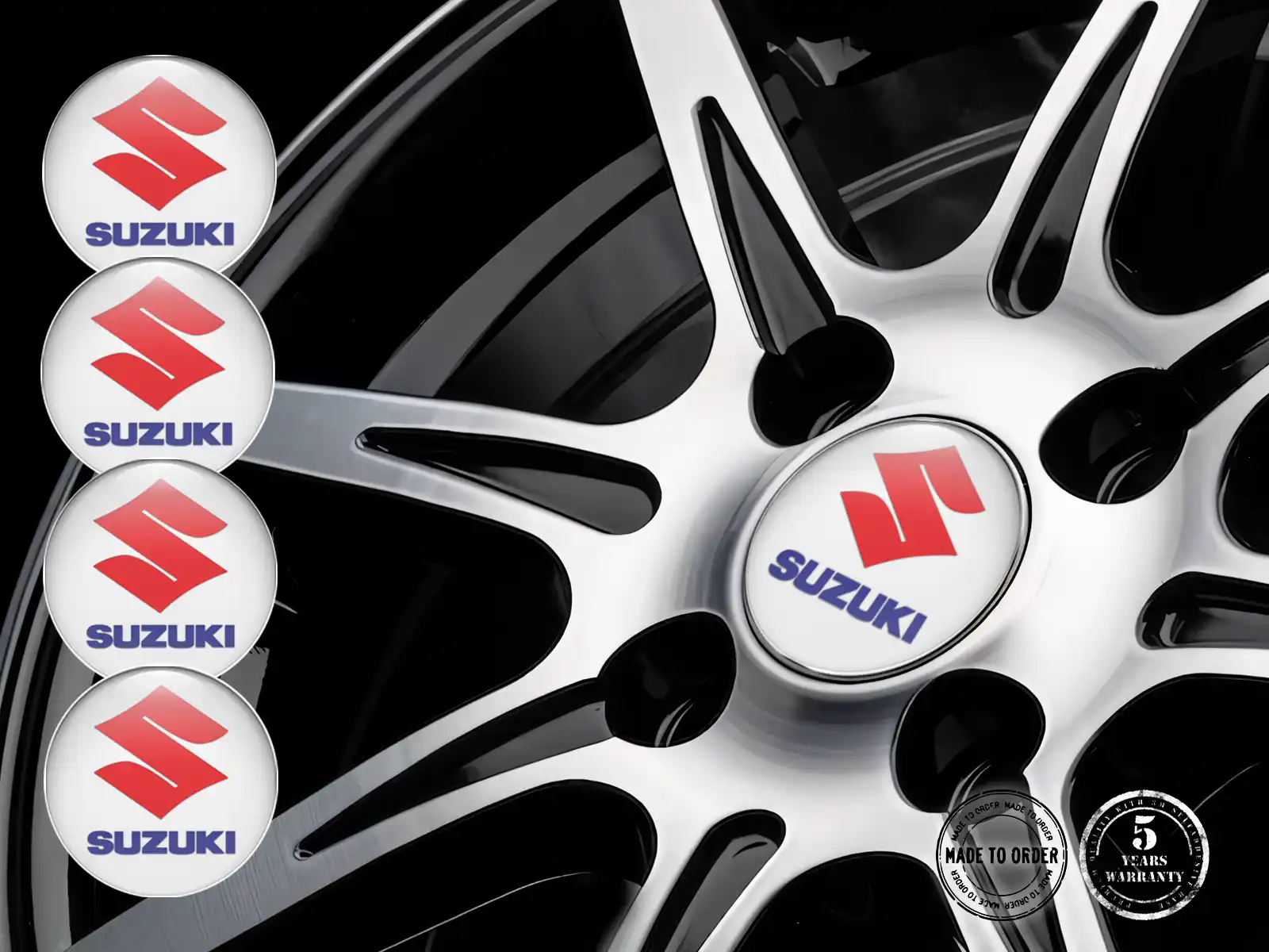 Suzuki Felgensticker Präzise Interstellar Wave